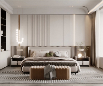 Modern Bedroom-ID:983465917