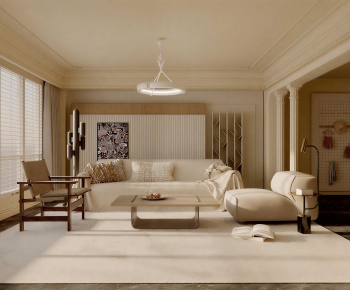 Modern A Living Room-ID:550709011