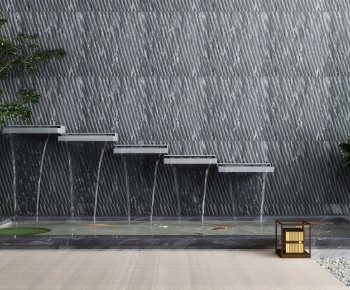 Modern Rockery Waterscape-ID:202424053