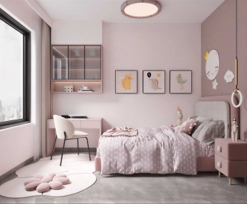 Modern Girl's Room Daughter's Room-ID:702044963