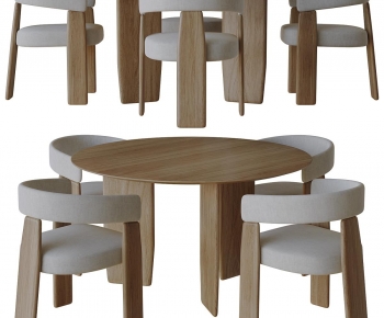 Modern Dining Table And Chairs-ID:400343892
