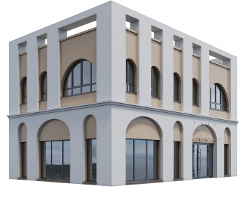 European Style Appearance Of Commercial Building-ID:264110091