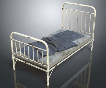 Modern Single Bed-ID:158590083