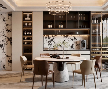Modern Dining Room-ID:104254966