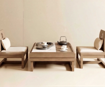 Japanese Style Tea Tables And Chairs-ID:258650067