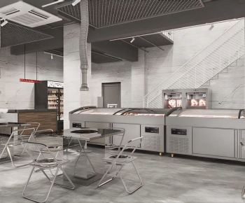 Industrial Style Restaurant-ID:415854936