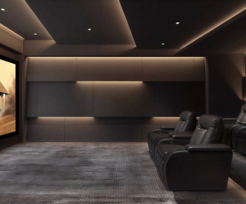Modern Audiovisual Room-ID:754654888