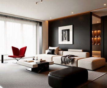 Modern A Living Room-ID:981194021