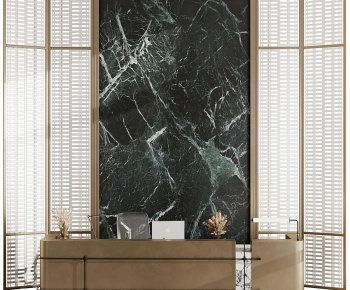 Modern Reception Desk-ID:341031076
