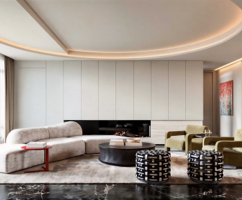 Modern A Living Room-ID:465329899
