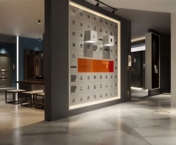 Modern Exhibition Hall-ID:362531904