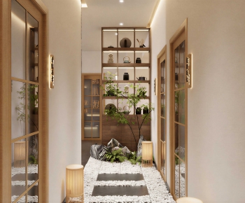 New Chinese Style Hallway-ID:482114085
