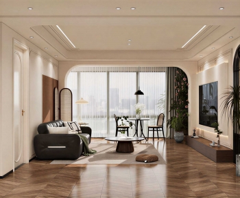 French Style A Living Room-ID:952862982