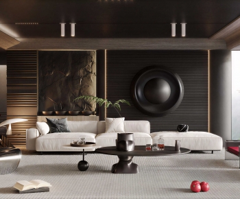 Modern A Living Room-ID:685915957