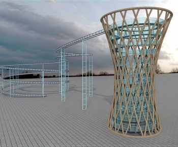 Modern Building Appearance-ID:616374977