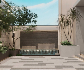 Modern Courtyard/landscape-ID:802001003