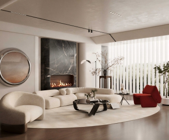 Modern A Living Room-ID:560390951