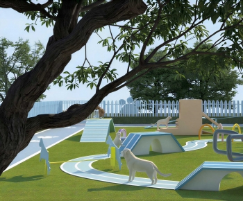 Modern Park Landscape-ID:951468947