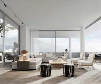 Modern A Living Room-ID:630147935