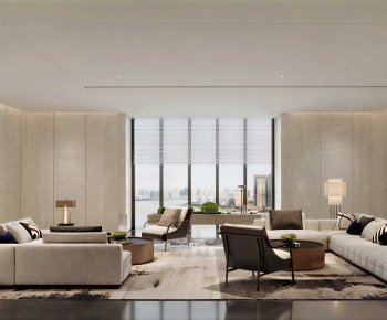 Modern A Living Room-ID:406529953