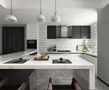 Modern Open Kitchen-ID:138256078