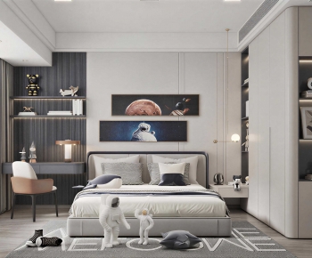 Modern Boy's Room And Son's Room-ID:116956953