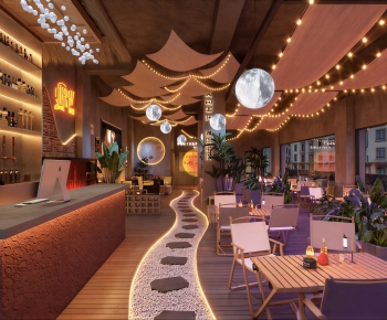 Industrial Style Restaurant-ID:341439252