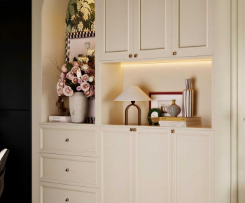 Modern Entrance Cabinet-ID:484158996