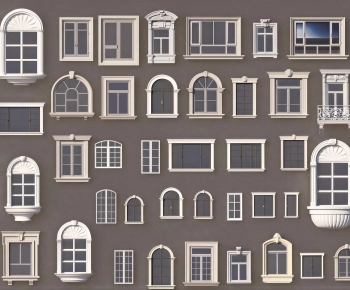 American Style Window-ID:926599033