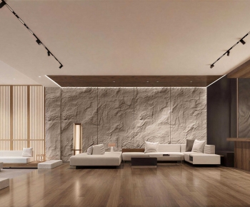 Modern A Living Room-ID:347497948