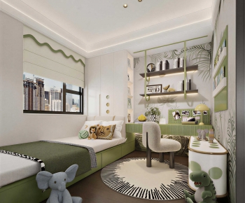 Modern Children's Room-ID:615237958
