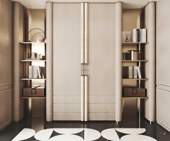 Modern Clothes Storage Area-ID:769932999