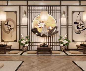 New Chinese Style Tea House-ID:460474016