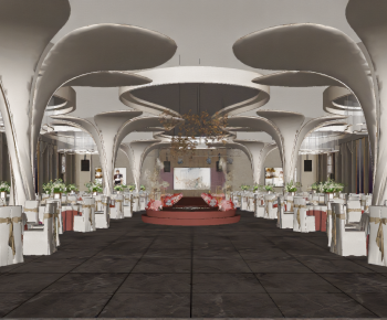 Modern Banquet Hall-ID:998837959