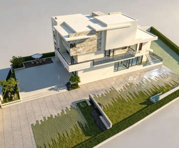 Modern Detached Villa-ID:596081025