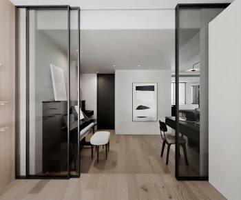 Modern Sliding Door-ID:437335018