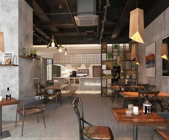 Industrial Style Cafe-ID:344963071