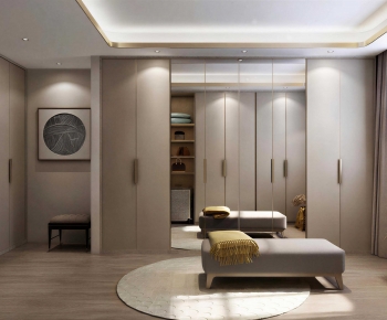 Modern Clothes Storage Area-ID:962304121