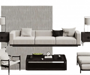 New Chinese Style Sofa Combination-ID:714950087