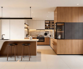 Modern Open Kitchen-ID:177210097