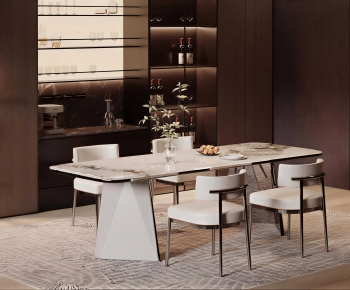 Modern Dining Table And Chairs-ID:962249046