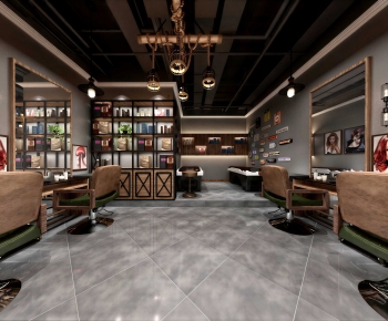Industrial Style Barbershop-ID:239622124
