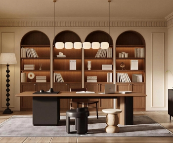 French Style Study Space-ID:215435033