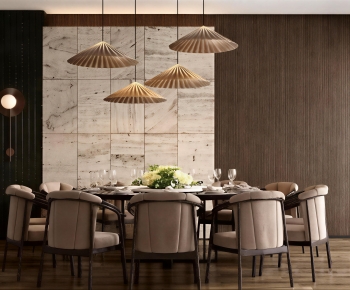 Modern Dining Table And Chairs-ID:863322977