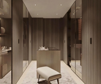 Modern Clothes Storage Area-ID:868325007