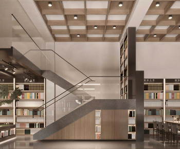Modern Bookstore Book Bar-ID:311760902