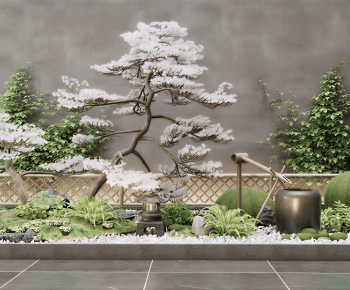 Japanese Style Courtyard/landscape-ID:534899005