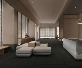 Modern Reception Area-ID:436043024
