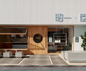 Modern Facade Element-ID:378549103