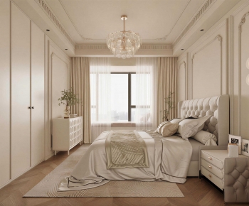 Simple European Style Bedroom-ID:843575006